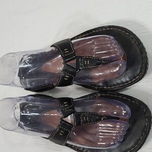 Born Brown Leather Sandals